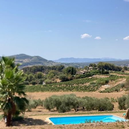 La Venturonne Appartement Neuf Rez De Jardin 45 M2 Vue Mer Et Vignes 10 Mn Des Plages Le Beausset Eksteriør bilde